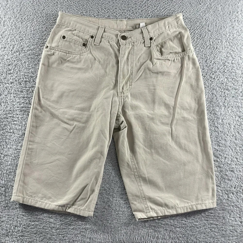 Bills Khakis Shorts Mens 30 Beige Tan Canvas Classic Fit Cotton‎ Made in USA